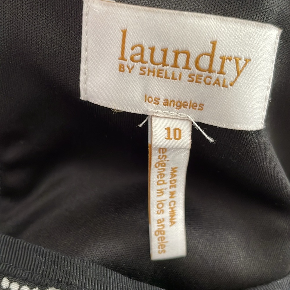 EUC Laundry Shelli Segal Dress. SZ 10 - Picture 7 of 8